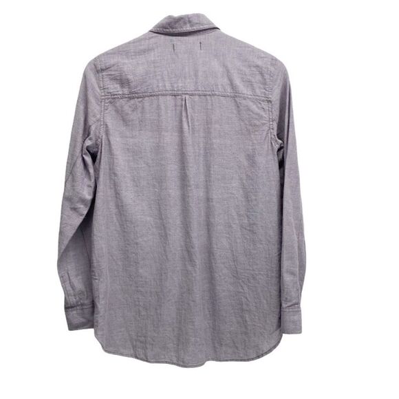 Madewell XS Purple Chambray Tomboy Workshirt - Picture 8 of 12